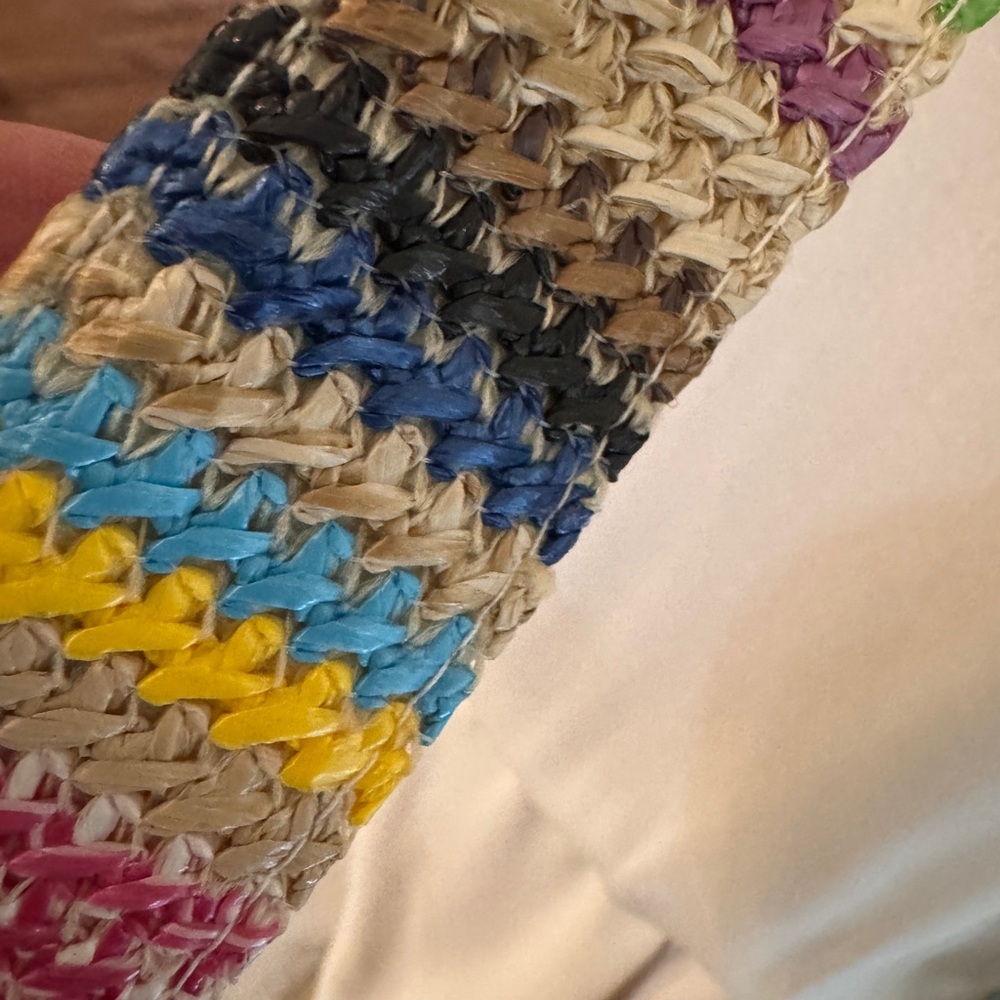 Colorful Striped Shoulder Bag - Picture 6 of 6